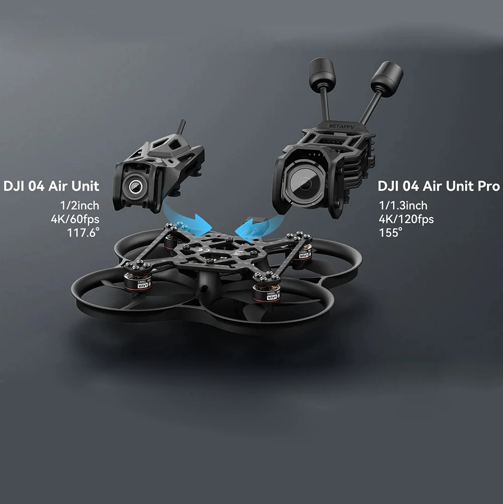 BETAFPV 파보20 O4 프로 II ELRS 2.4G 수신기 SBUS RX 브러시리스 비후프 쿼드콥터 2.2인치 시네후프 1104 7200KV 모터 F4 2-3S 20A