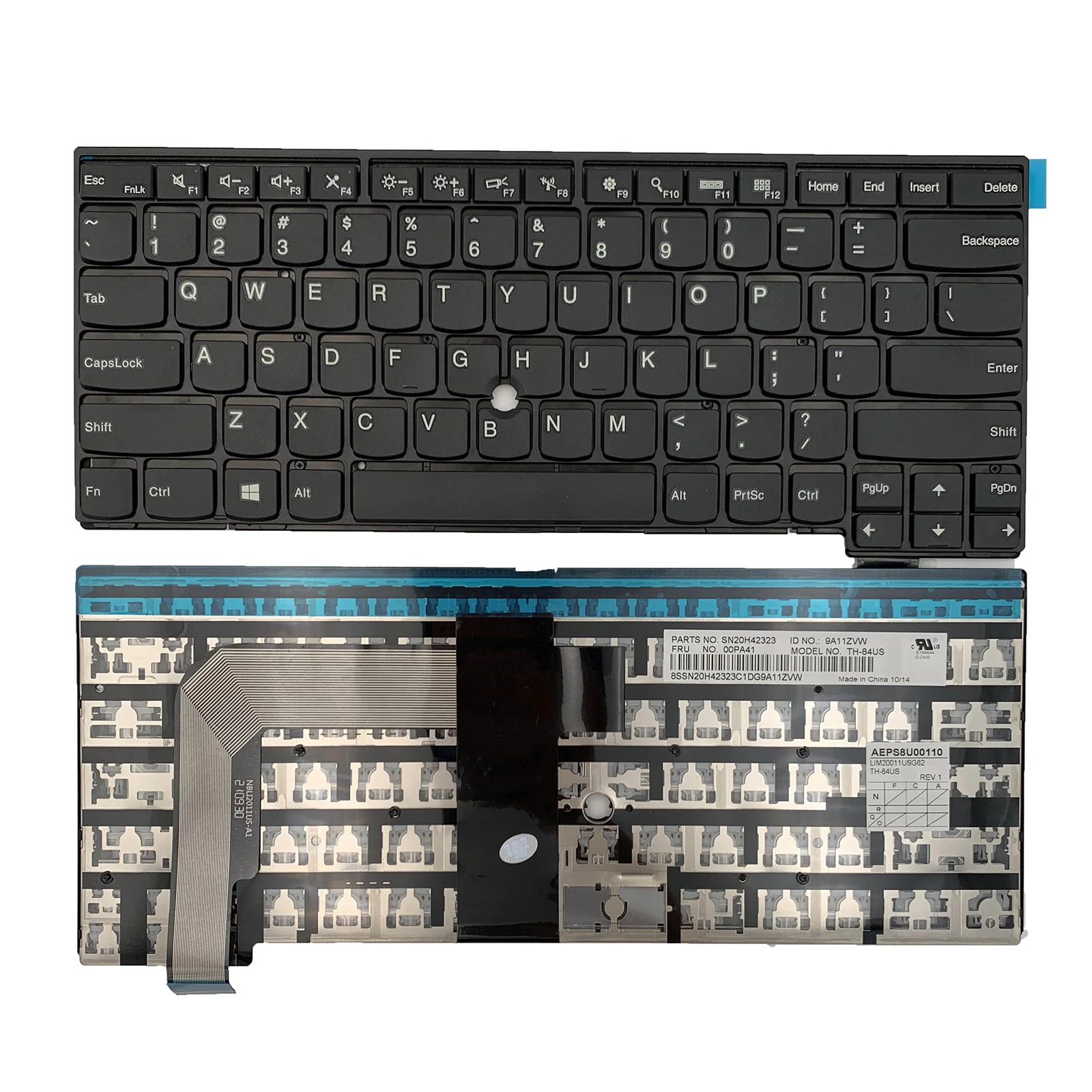 

FOR Lenovo ThinkPad t460s S2 t470s no pointing keyboard ThinkPad laptop keyboard us