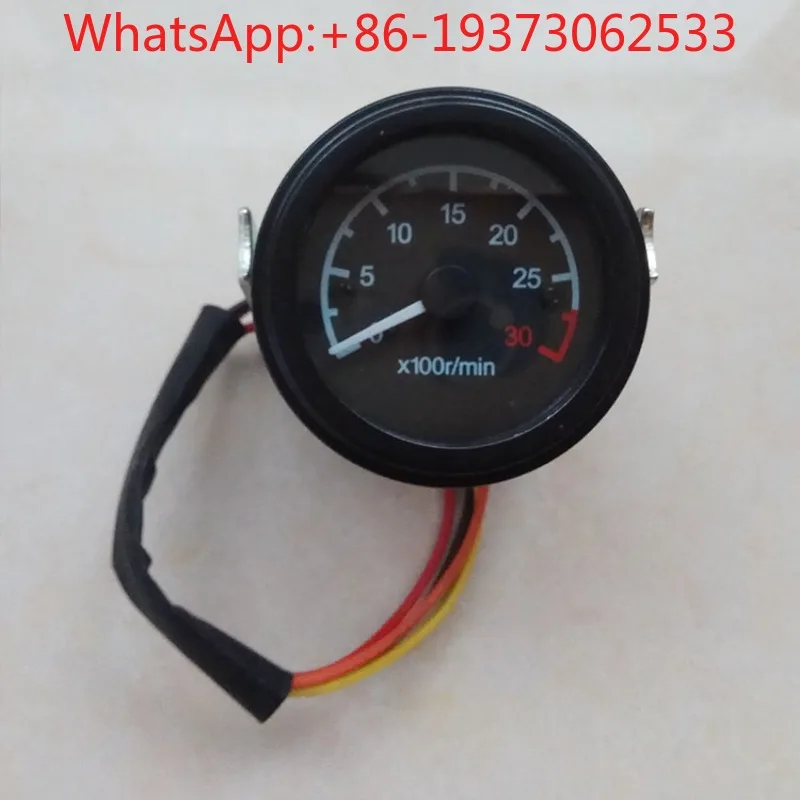 Tachometer Engine Flywheel Speed Modified Car Diesel Car Car Tachometer 55mm12v24v