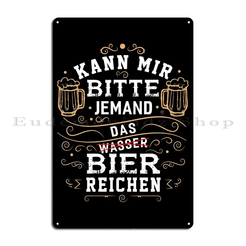 Beer Alcoholic Beverage Metal Plaque Cinema Garage Personalized Designing Living Room Tin Sign Poster