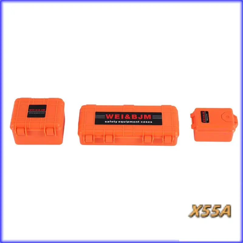 XX-3 個プラスチック Rc カー収納ボックス装飾ツールトラクサス Trx4 軸 Scx10 90046 D90 1/10 Rc クローラーアクセサリー