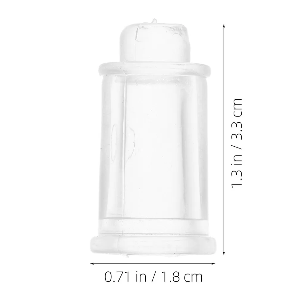 10Pcs Heavy-Duty Rubber Scale Pan Feet Replacement – Clear, Stable Lab/Kitchen/Industrial Weighing Support