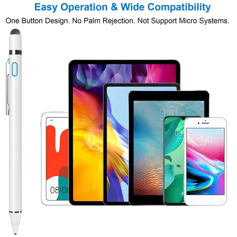 ZLRLMHY  Universal Touch Pen 2-in-1 Android Apple Pen Writing Touch Pen Suitable for Huawei Xiaomi phones, easy to use