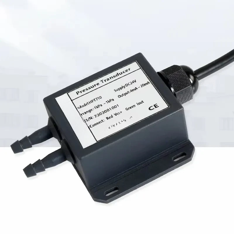 Low-cost dpf micro air pressure differential sensor 100 Pa, for indoor-outdoor differential pressure monitoring