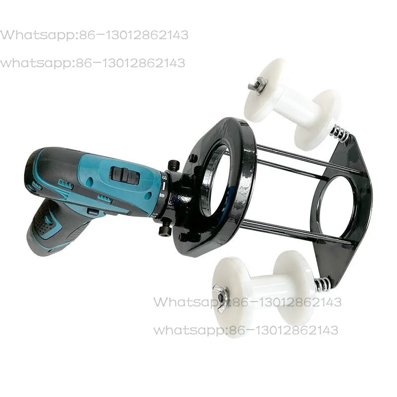 Electric air conditioner copper pipe binding tape winding machine, hose plastic pipe handheld automatic tape wrapping machine