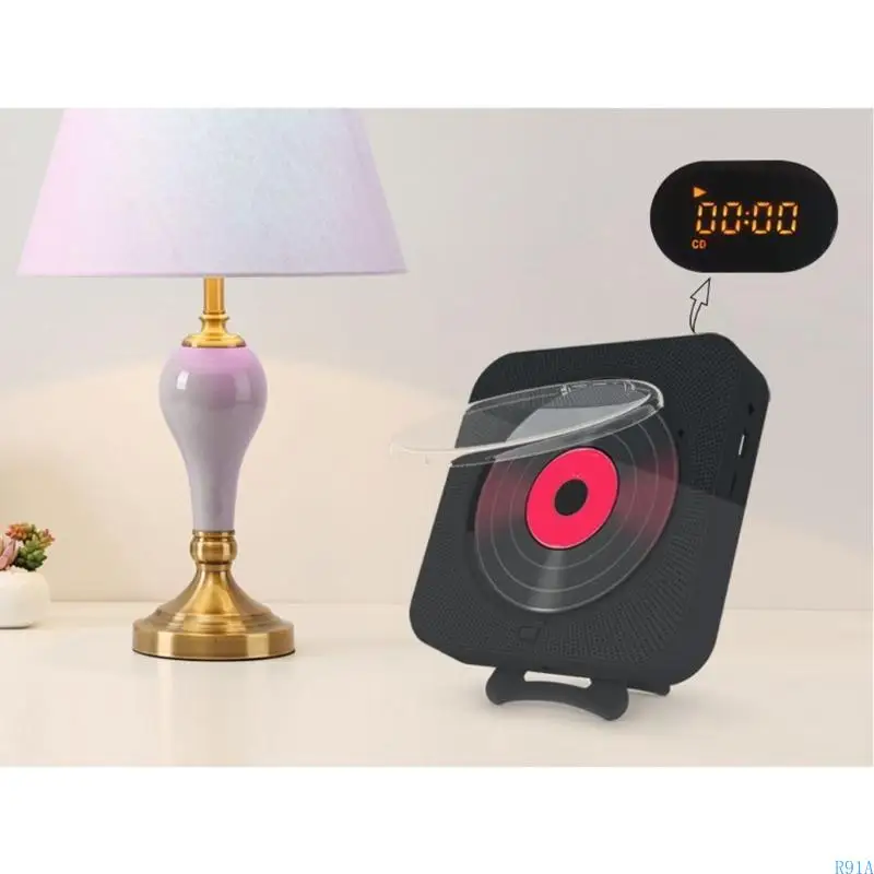 R91A-CDS-Player mit Bluetooth-kompatiblen Konnektivitätslautsprechern tragbar für Auto- und Heimgebrauch enthält Remote-USB