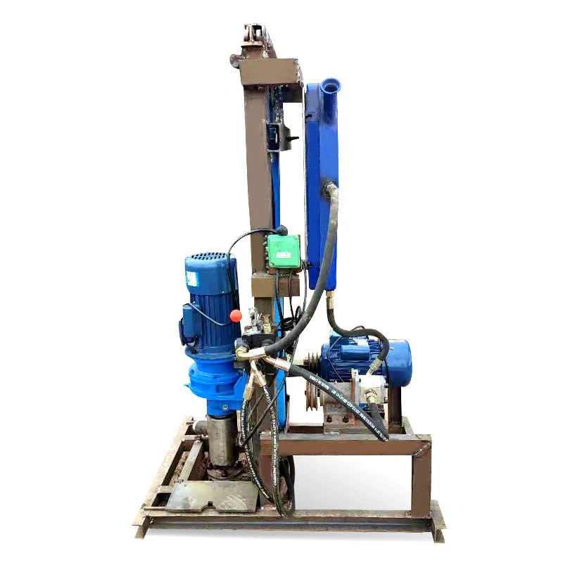 Customized Handheld Light Drilling Rig 100m Depth Electric Hydraulic System Portable Mini