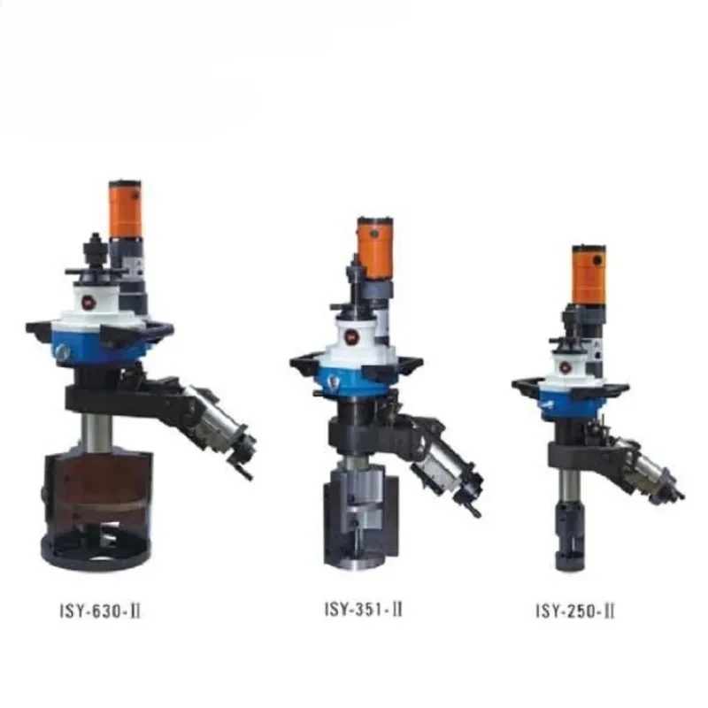 ISY-250-II Portable  Electric Pneumatic Inner Mounted Pipe Cold Facing Beveling Machine 80-240mm