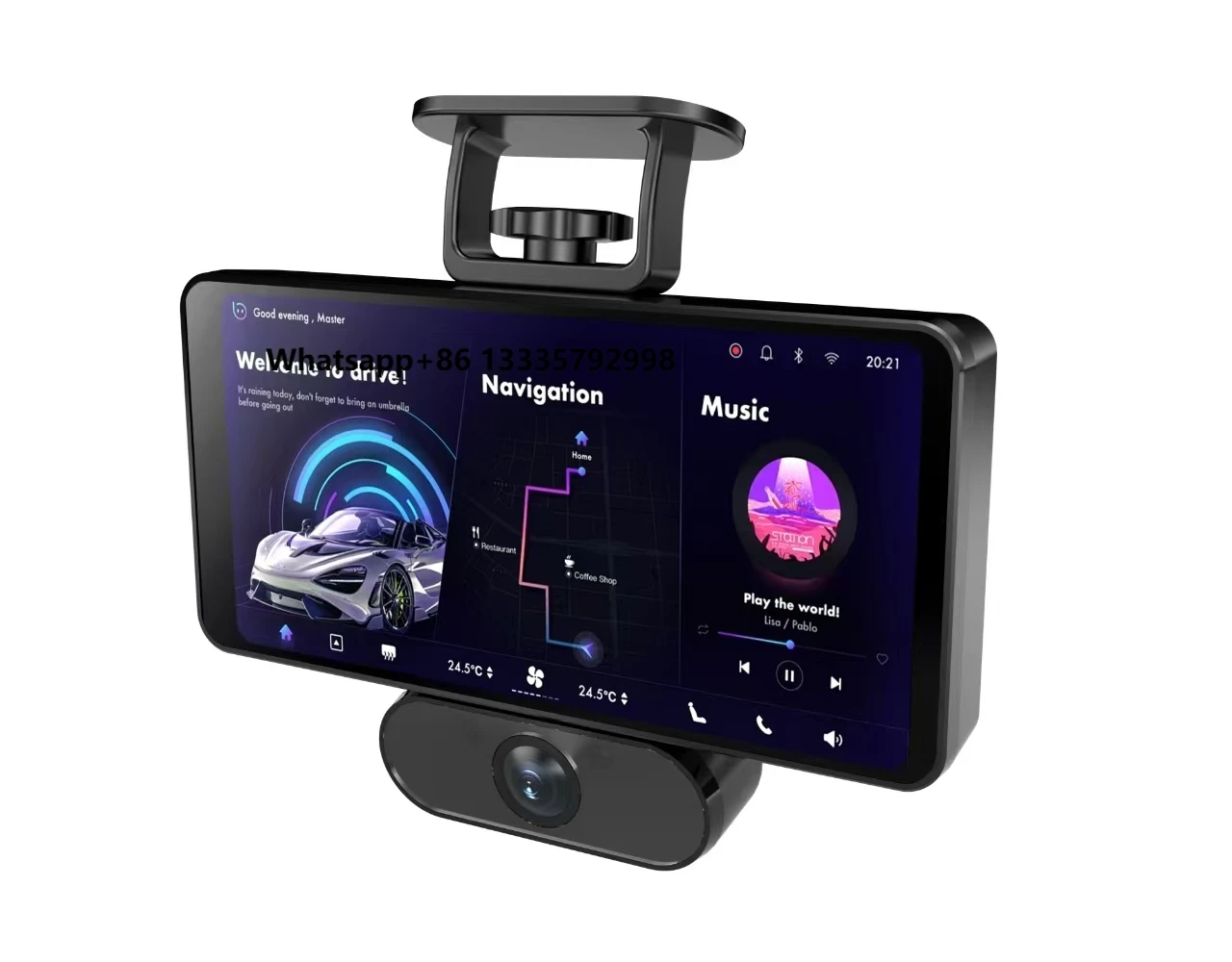 

Zerbot Openpilot P1 a Multimodel Car Assistance Navigation Tool Safe Driving Monitoring System by Zerbot