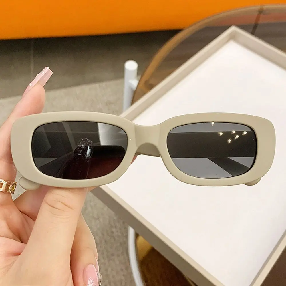

Trendy Sun Protection Children's Rectangular Sunglasses Outdoor Summer Shades Kids Oval Frame Sun Glasses for Boys and Girls