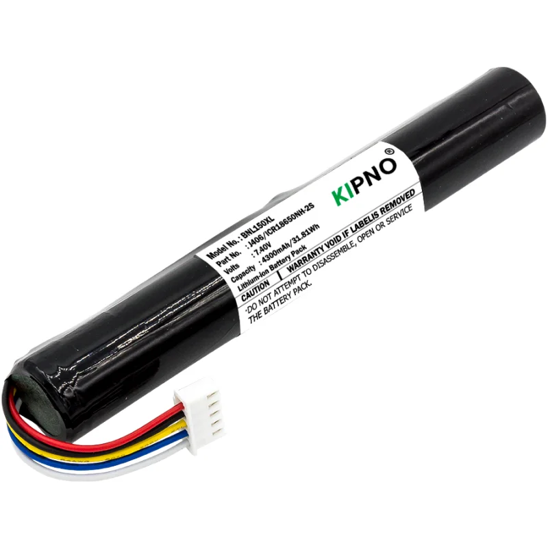 KIPNO Replacement 4300mAh Speaker Battery J406/ICR18650NH-2S for Bang&Olufsen BeoLit 15, BeoLit17, BeoPlayA2, BeoPlay A2 Active