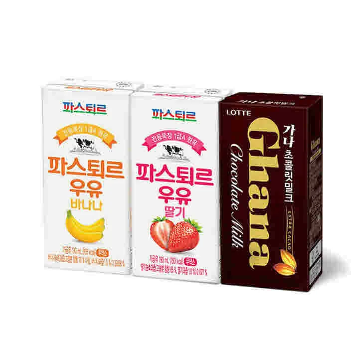 Lotte Pas-de-Secur milk banana 190mlx24 mouth (G)