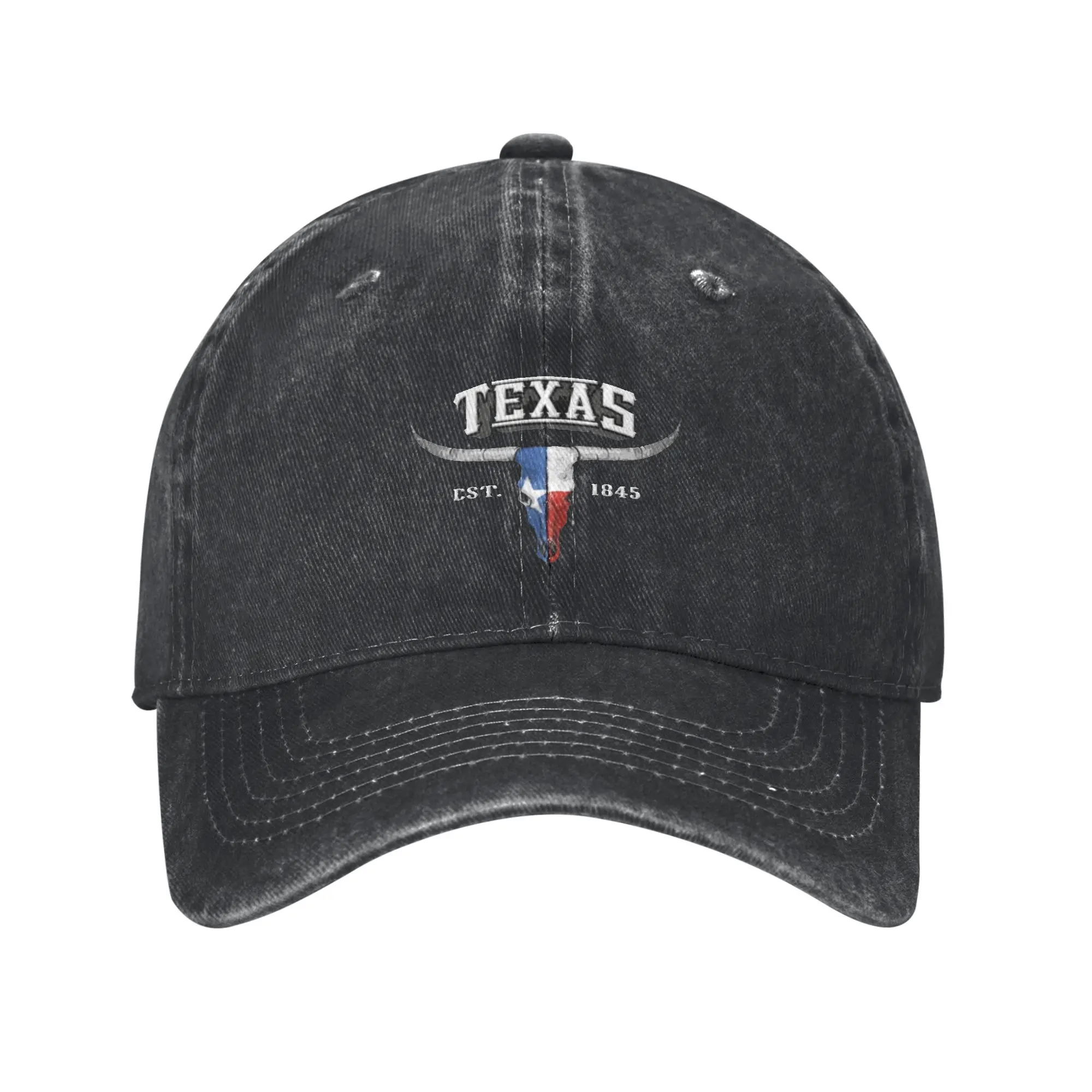 

1pc Texas Hat for Men Women, Adjustable Unisex Vintage Fans Baseball Cap