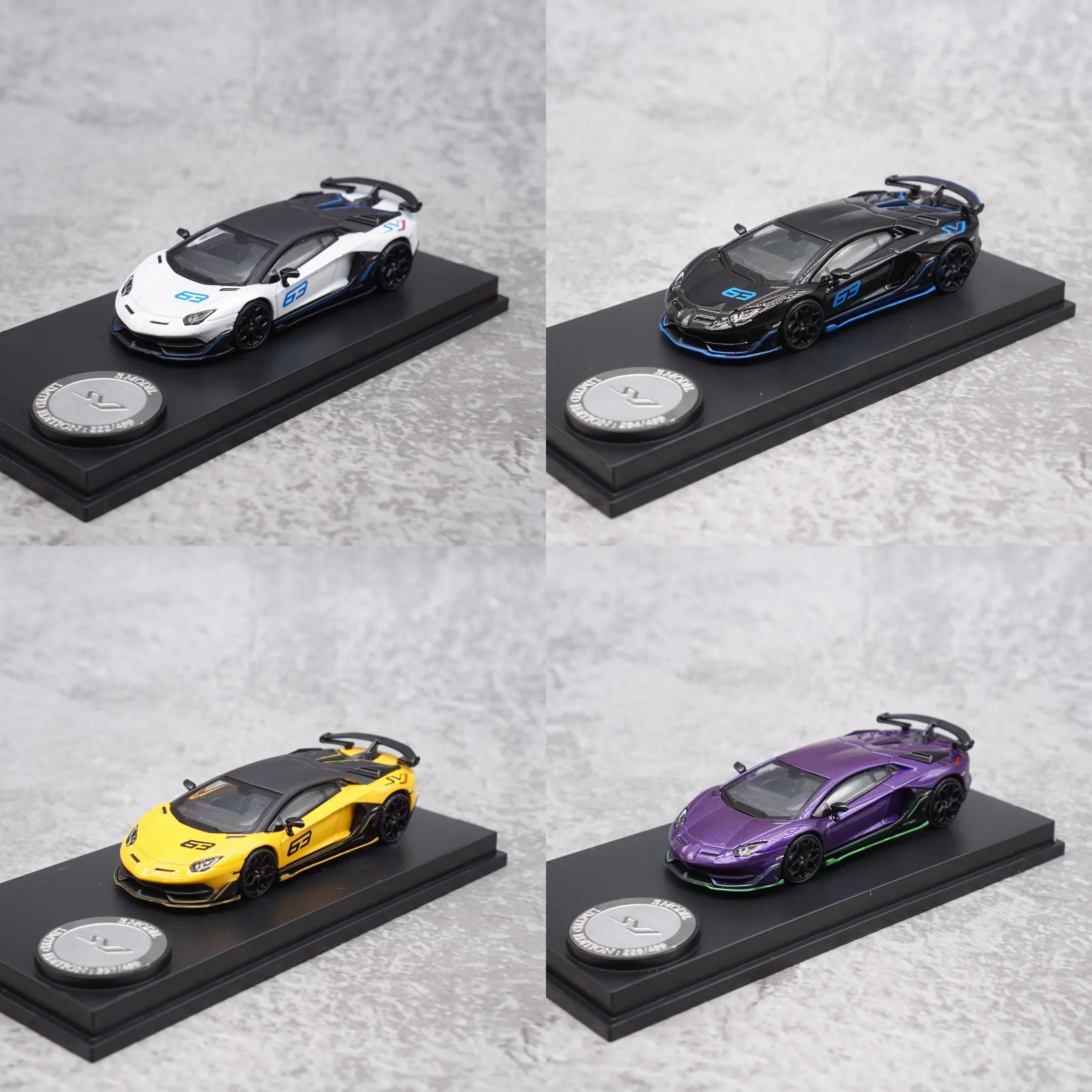 1-64スケールのダイキャスト合金製ランボルギーニ・アヴェンタドールsvj-lp770-4。おもちゃの車、モデルカー。クラシックで懐かしいデザイン。大人向けのギフトや記念品として。静止状態で展示。