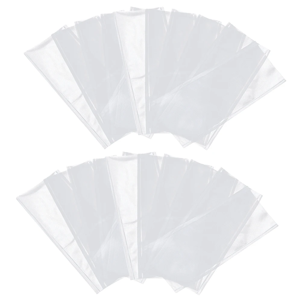 

100pcs Water Bait Bags Clear Fishing Bait Pouches Portable Organizer Bulk Mesh Water Soluble Bags PVA Wear