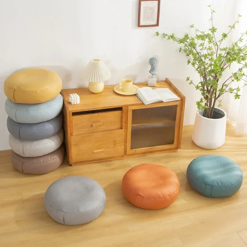 Simple Japanese-Style Tech Fabric Cushion Lazy Person Tatami Futon Living Room Sofa Small Stool Balcony Bay Window Cushion 좌석