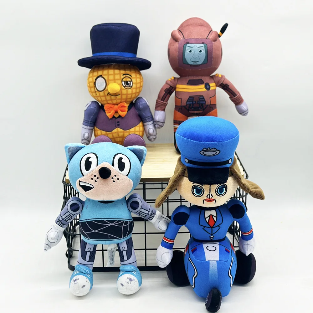 Anime The Electric State Pluszaki Zabawki Roboty z Kreskówek Periferialne Cosplay Wypchane Lalki Dekoracja Domu Poduszka Pluszowa Prezent na Boże Narodzenie