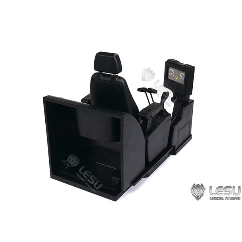 LESU Für 1/14 Baggermodell Fahrersitz-Modifikation Multifunktions-LCD-Display LKW DIY Zubehör Spielzeug – Detail 5
