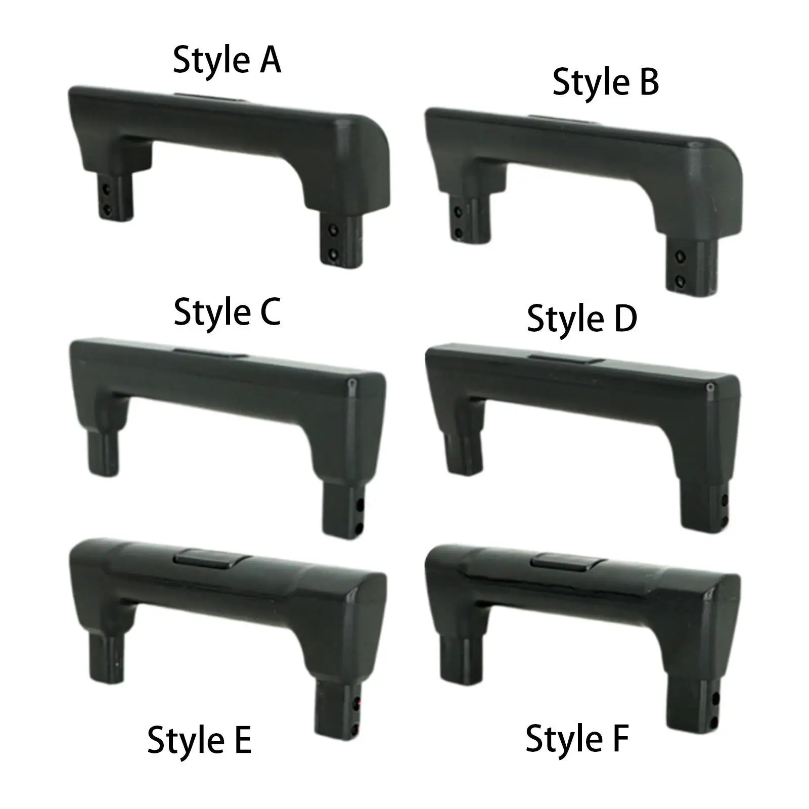 

Luggage Handle Durability Strong Bearing Capacity Easy Installation Replace Travel Case Handle Accessories Pull Handle Grip