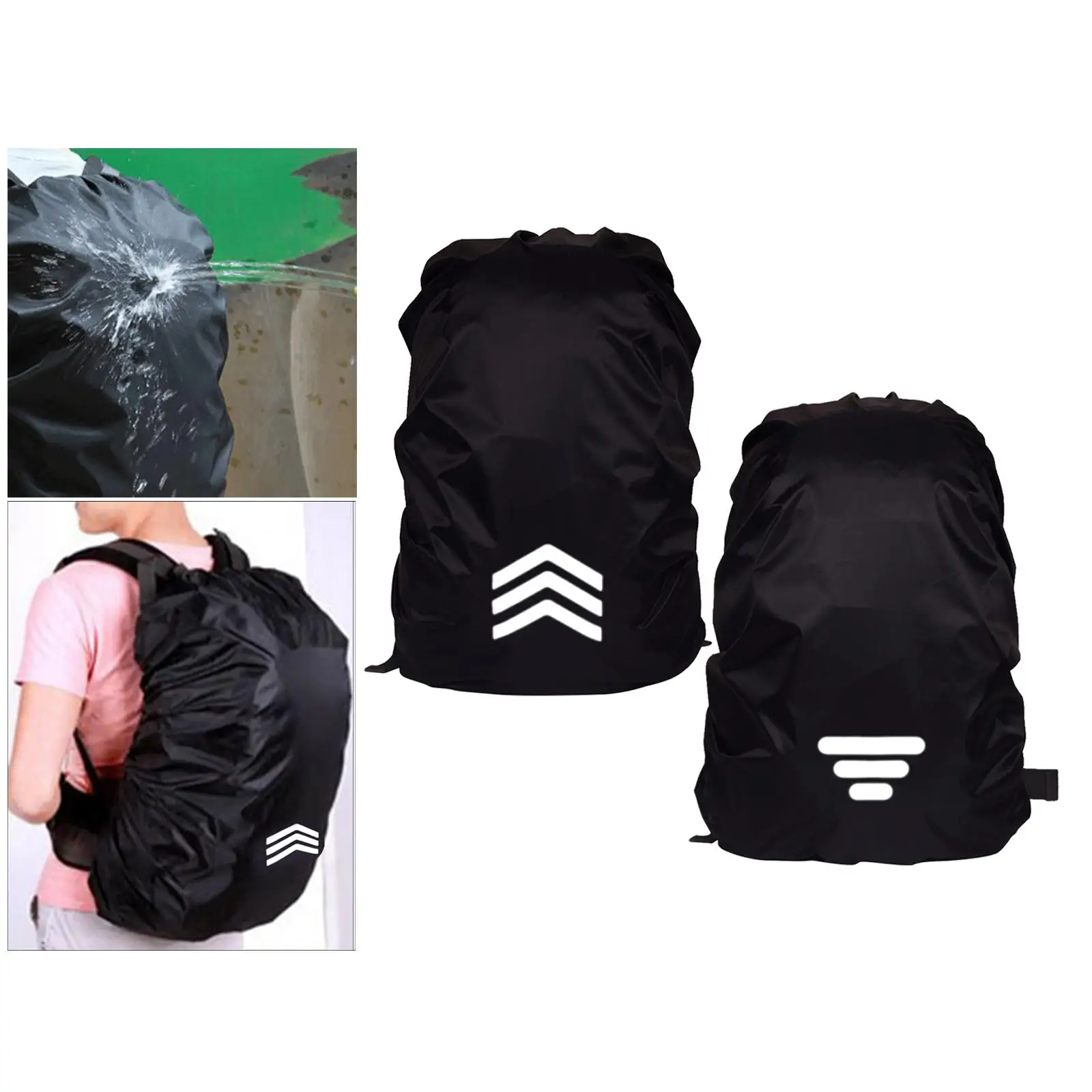 Waterproof Rain Cover for Backpack, Reflective Rucksack Rain Cover ,