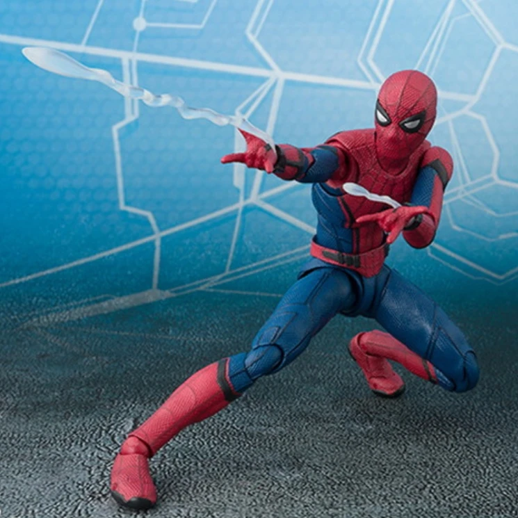 15cm The Avengers Extraordinary Spider Man Marvel Hero Homecoming Infinity War Movable Action Figure Collectible Pvc Model Toys