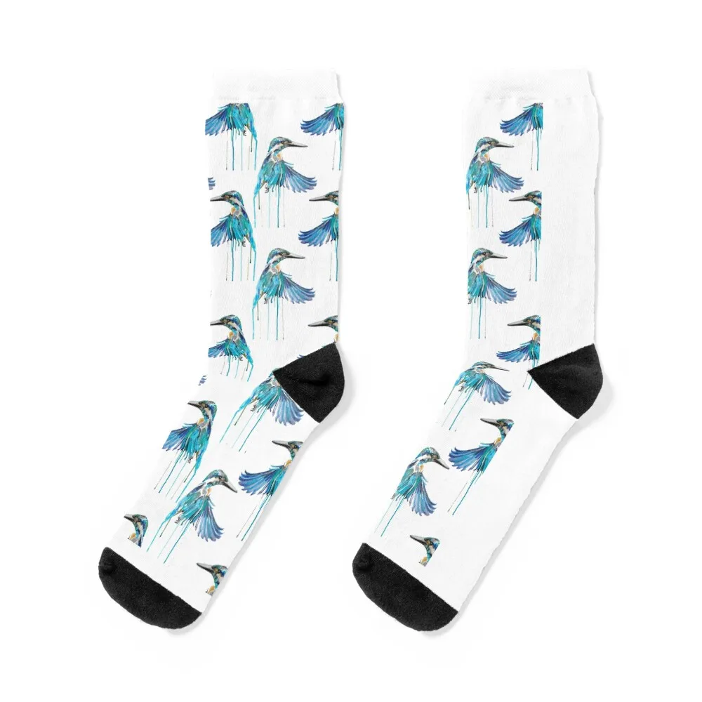 

Kingfishers Socks winter gifts hiking loose christmas gifts Men's Socks Luxury Women's