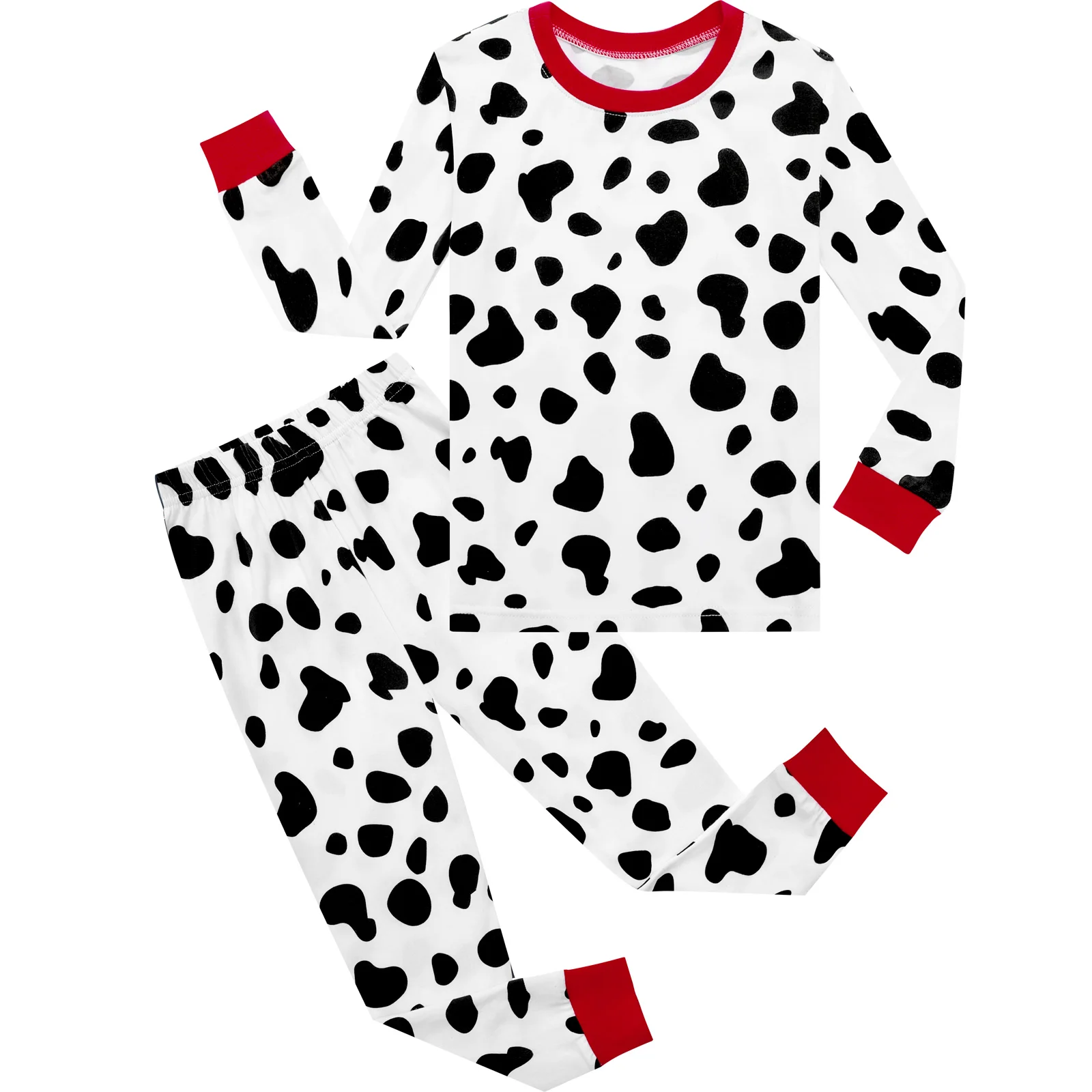 Kids Pajamas Set Boy Dalmatian Pyjamas Toddler Halloween Carnival Christmas Clothes Infant Cartoon  Party Gift Photography Pjs