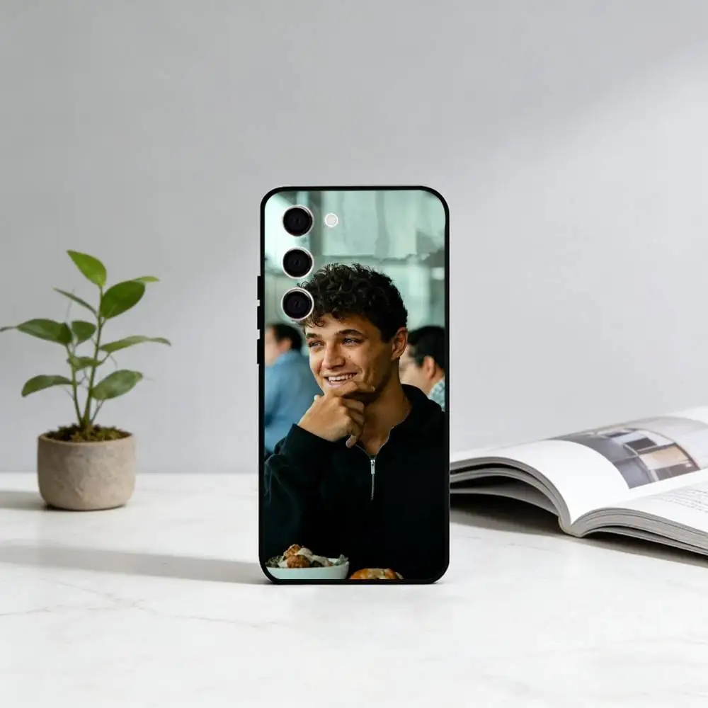 L-Lando Driver N-Norris Phone Case For Samsung Galaxy A73,A72,A71,A70,A52,A51 Others Soft Black Cover