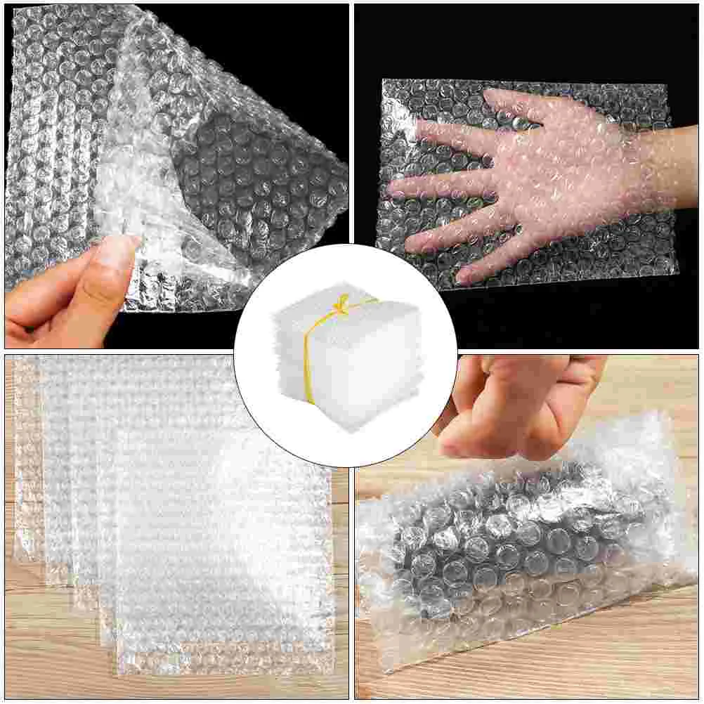 100 PCS Mailing Envelopes Padded Bubble Bag Packaging Pouches Double Walled Cushioning