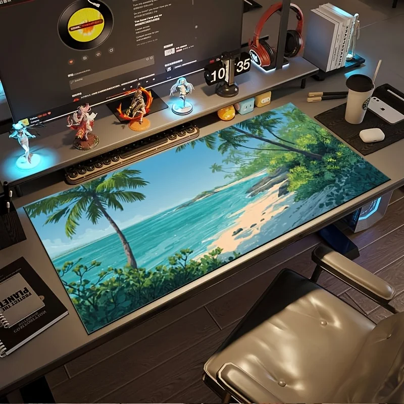 

XXL Gaming Mouse Pad Desk Mat Cloth Surface Non Slip Rubber Base Mousepad for PC Laptop Keyboard Office