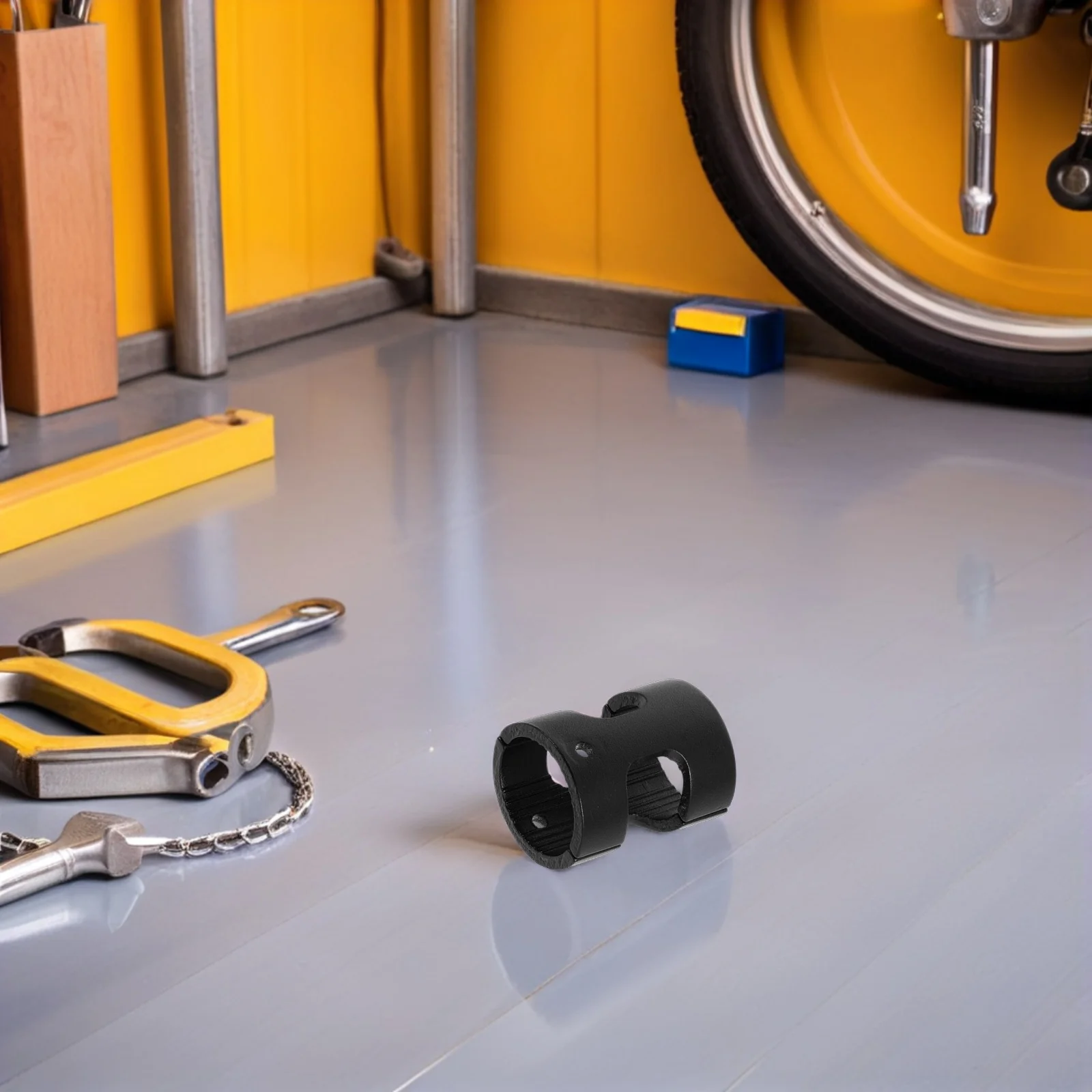 

4pcs Bike Handlebar Stem Riser Extender Aluminum Mount Adapter For Mountain Bicycle Handlebars Conversion Spacers Black