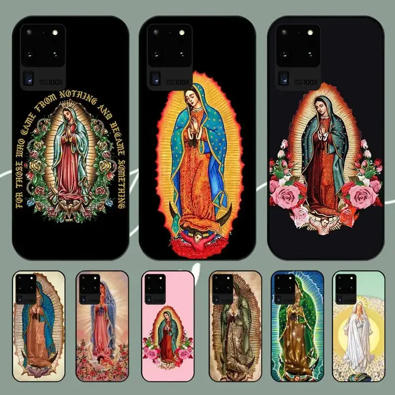 Virgin Mary Phone Case For Samsung Galaxy A11 A12 A20 A21 A73 A80 A91 s E Shell