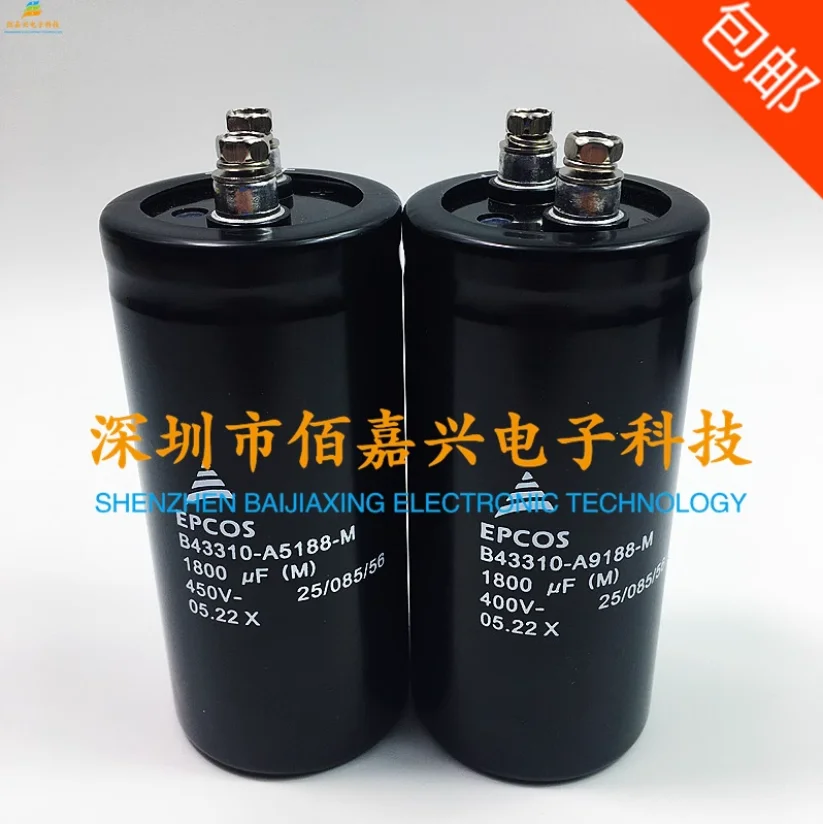 

400v1800UF 450v1800UF MFD VDC EPCOS inverter welding machine aluminum electrolytic capacitor