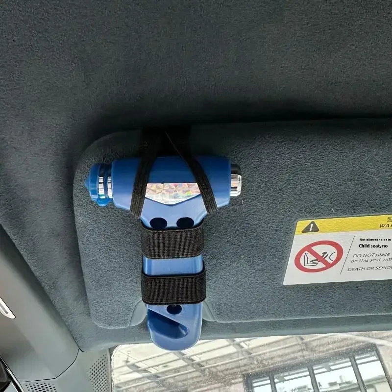 1 pçs ferramenta essencial do carro disjuntor da janela 3in1 ferramenta de escape de emergência com disjuntor da janela do carro e cortador de cinto de segurança martelo de segurança do carro