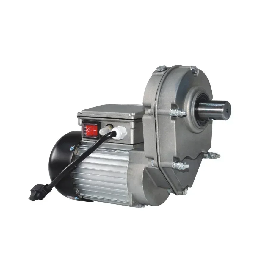 Professional Electric Concrete Mixer Motor, 110V 220 Volt Low Rpm Ac Gear Motor 24 25 Rpm 375w