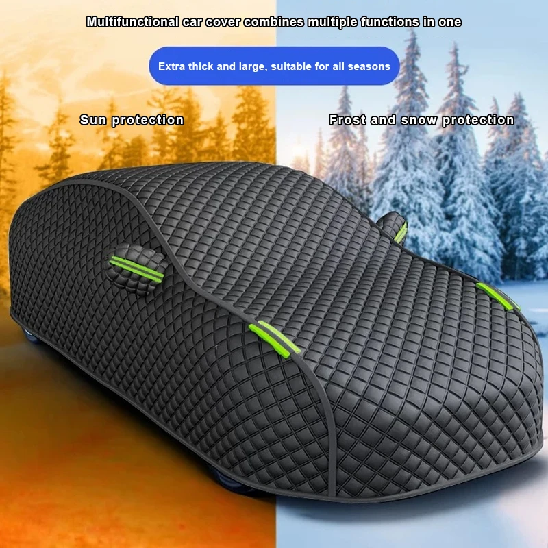 

Car Exterior Protection Covers Full-Wrapped Car Cover Outdor Snowproof Anti-hail Cover Dustproof Shield Universal for Suv Sedan