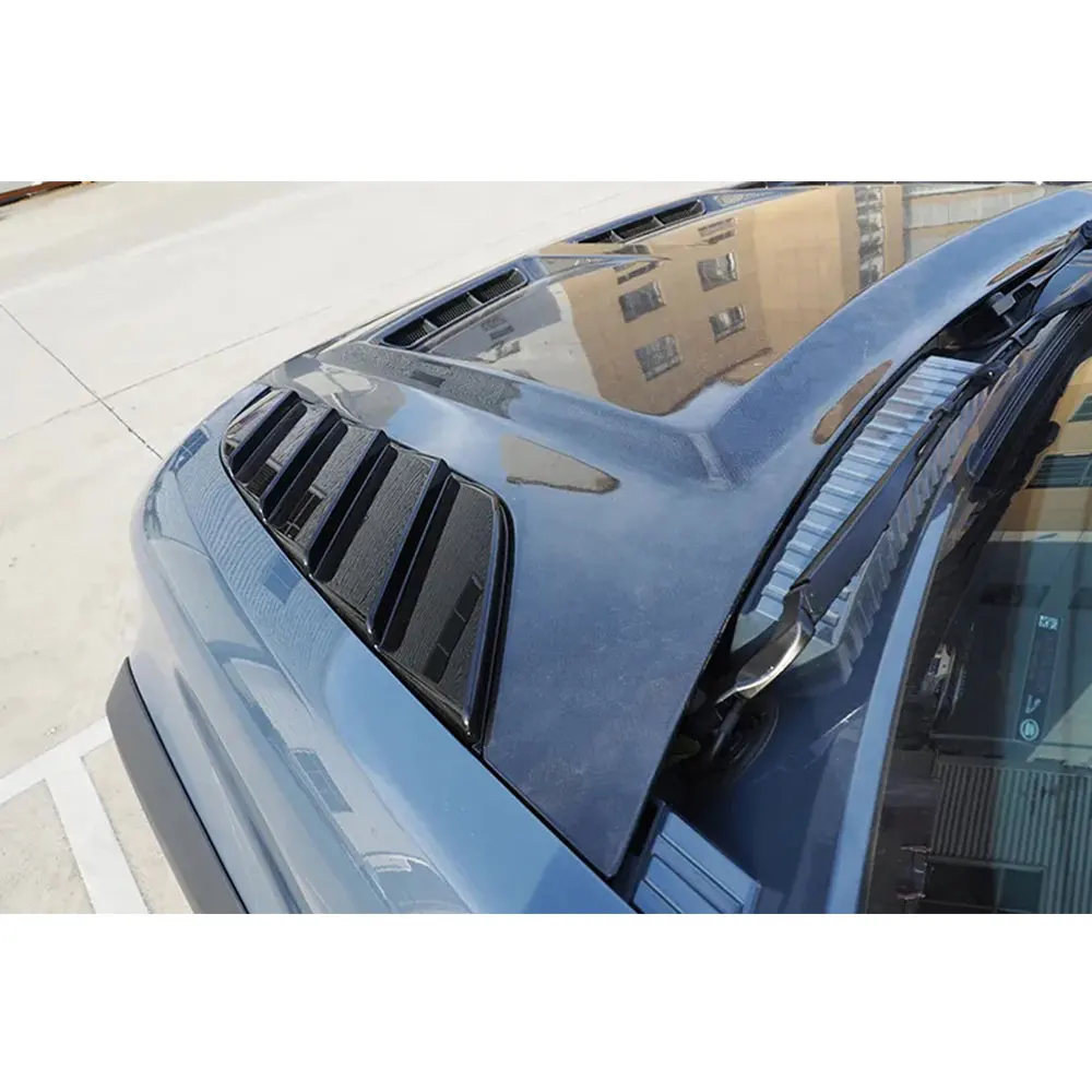 car decorative front hood bonnet side trim cover ABS air flow intake scoop vent snow cover for Land Rover Defender 2020-2024