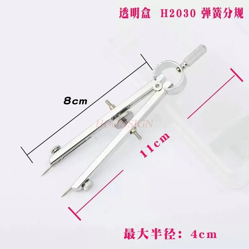 

1 шт. Компас, делительный манометр, медицинское измерение, металлический хромированный компас, специальный рисунок