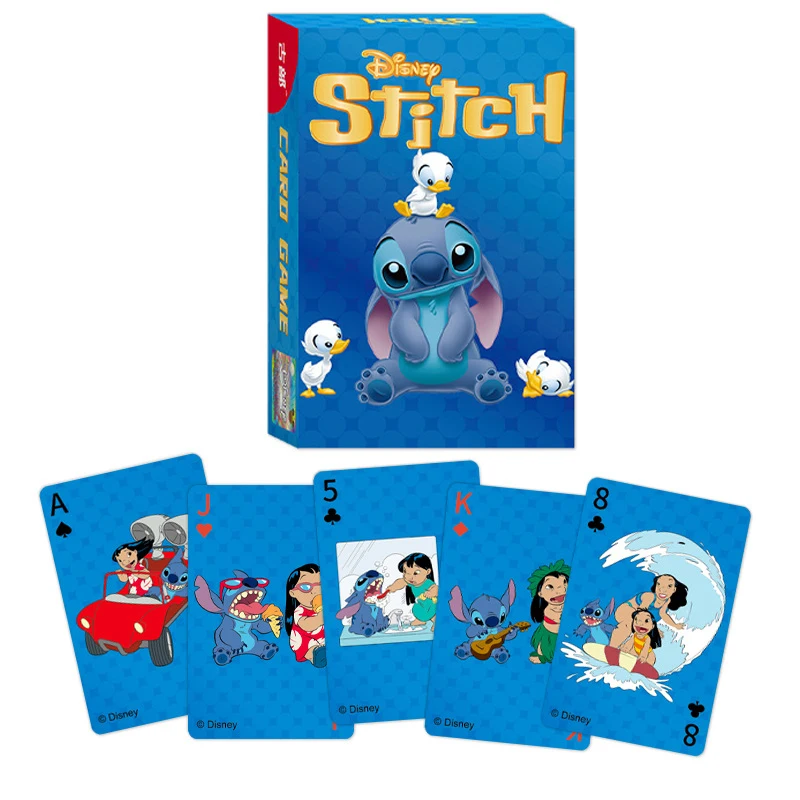 3.8x5.3cm Mini Disney Lots-o\'-Huggin\' Bear Stitch Poker Playing Cards Poker Indoor Family Entertainment Board Games