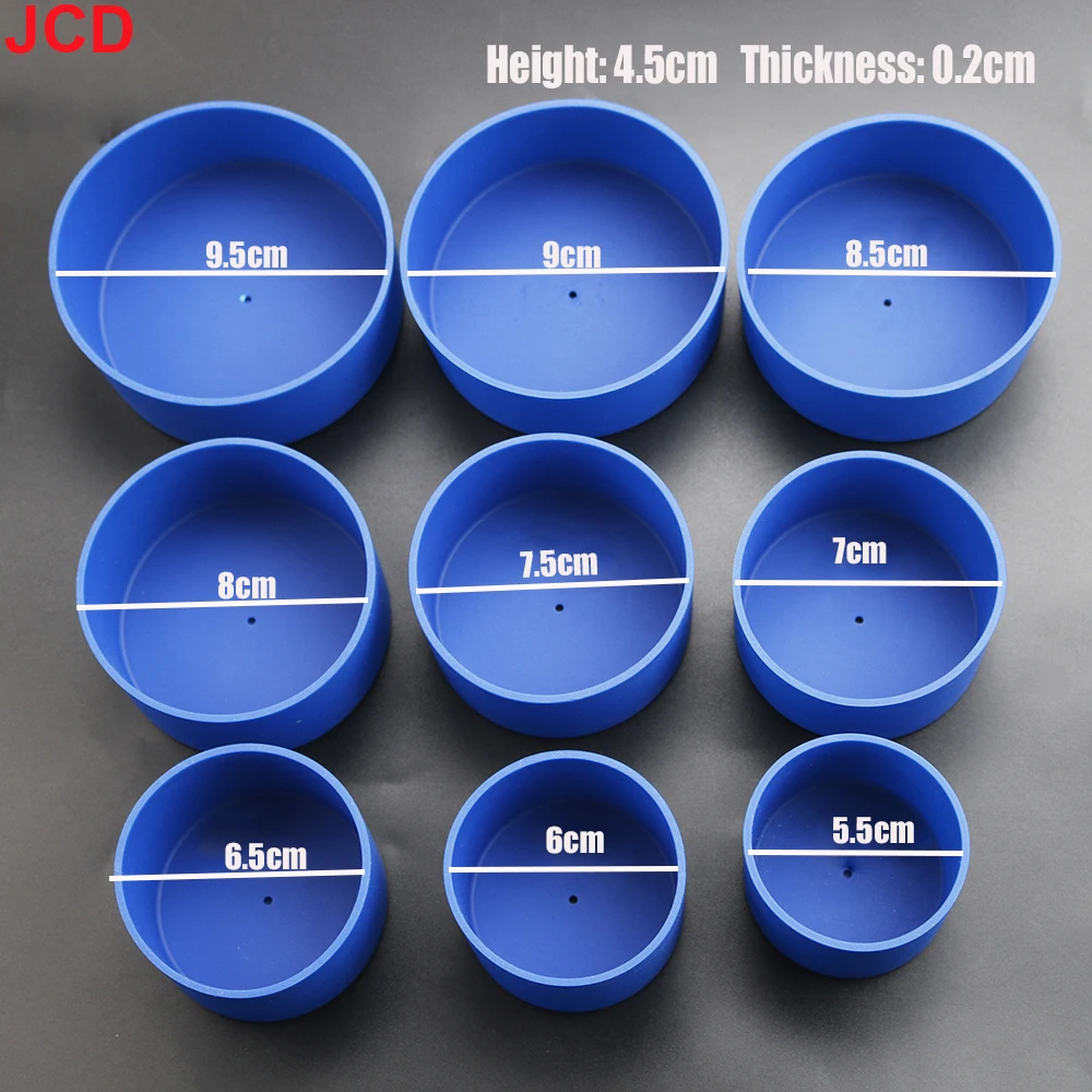 1pc 9.5cm For Better Life Soft Silicone Cup Bottom Sheath Protector Sleeve For Glass Water Tea Bottle Anti Damage Accessories