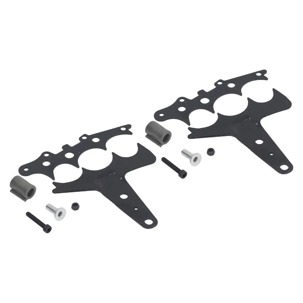 2SET Steel Felling Dog Spike Compact Black Chainsaw Spike Set Dual Spike Design for HUSQVARNA 362 365 371XP 372XP