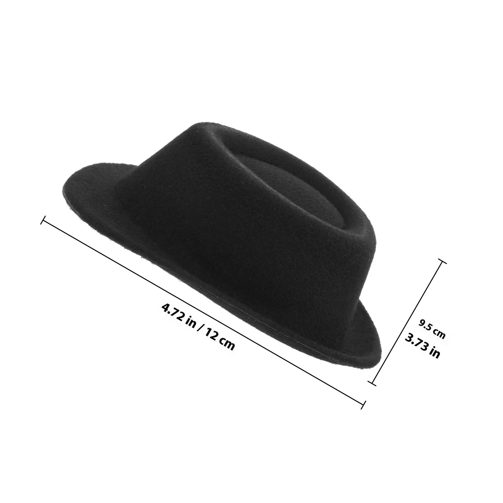 4Pcs Small Hat Prop Compact Size Excellent Decorative Effect Adorable Tiny Hats for Party Decorations Photo Props