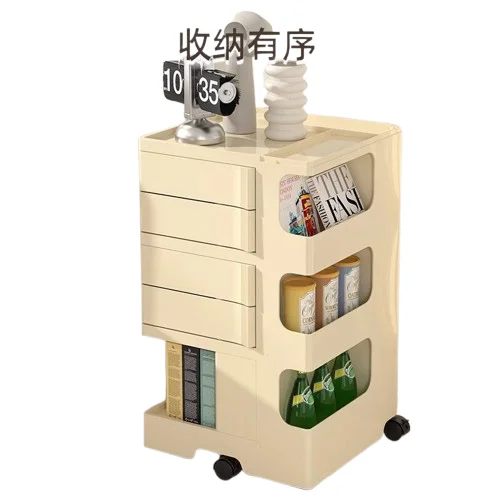 

trolley, snack rack, movable 360 degree rotation, storage