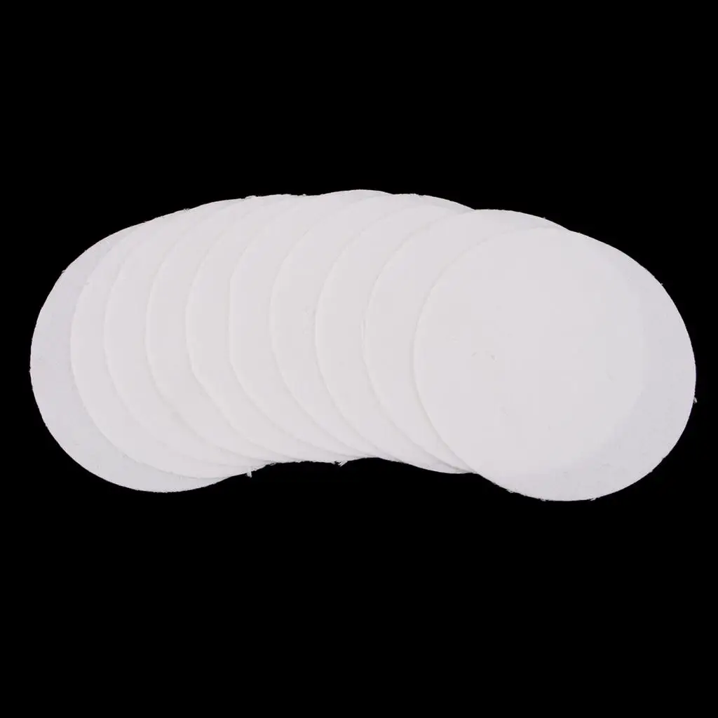 Papier en fibre céramique 11,5 cm, couverture isolante thermique, feuille de fusion de verre pour four à micro-ondes, outils de poterie