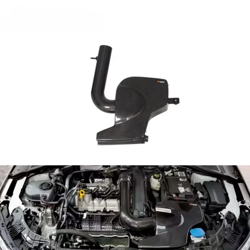 

Intake Aerodynamics Dry Carbon Fiber Material High Performance Intake Pipe Air Intake System for A3 EA211 1.4T