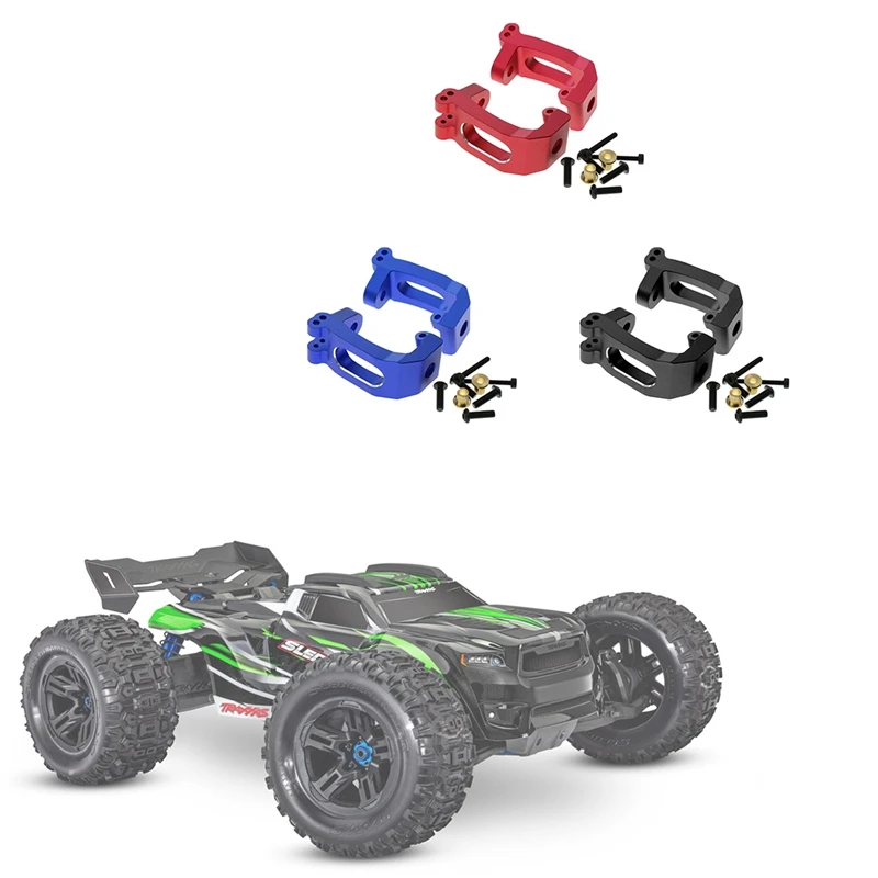 Aluminium-Rollenblöcke C-Naben 9532 für 1/8 Traxxas Sledge 95076-4 RC Car Upgrades Teile Zubehör