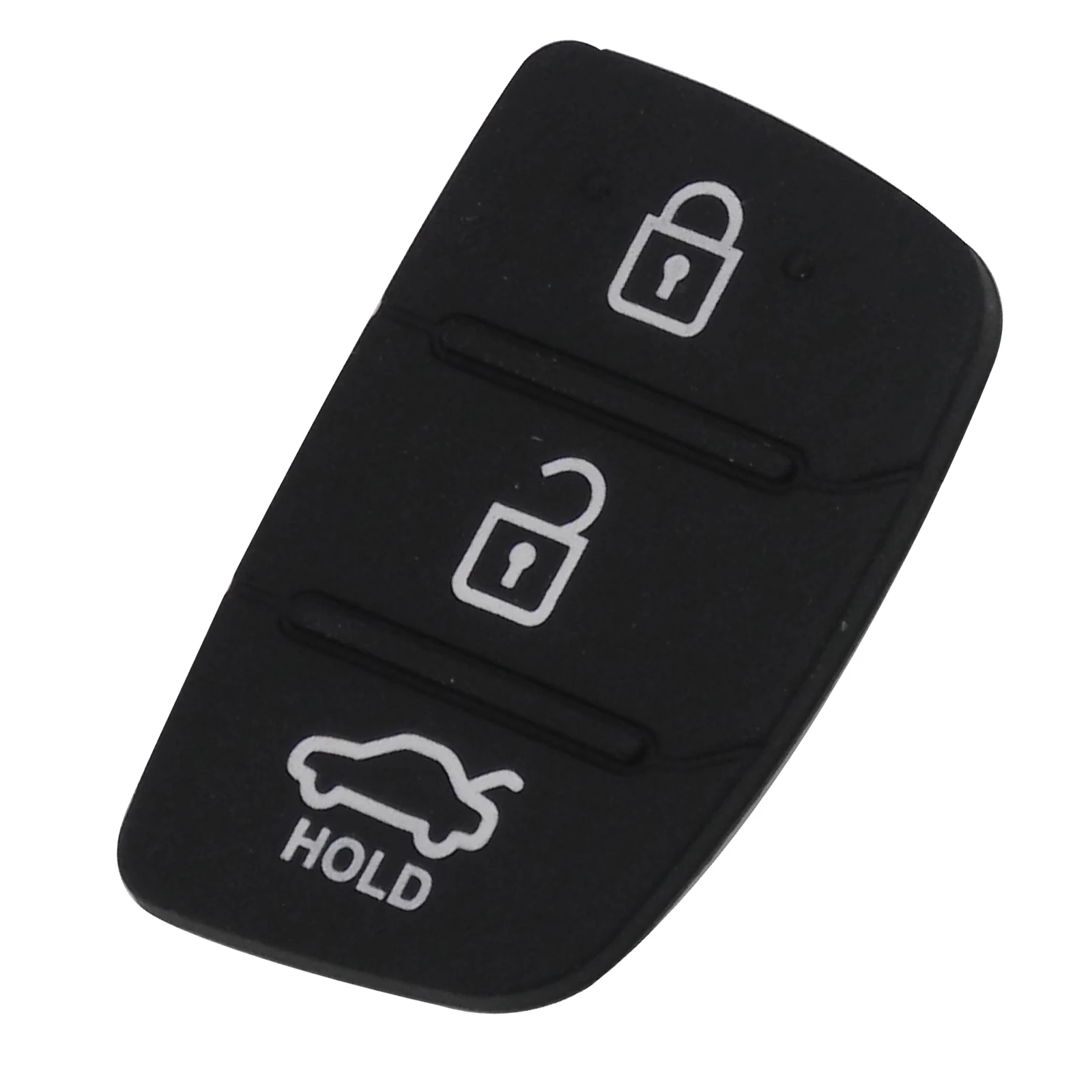 jingyuqin 3/4 Buttons Replacement Remote Car Key Case Silicon Rubber Pad For Mistra Hyundai HB20 SANTA FE IX35 IX45