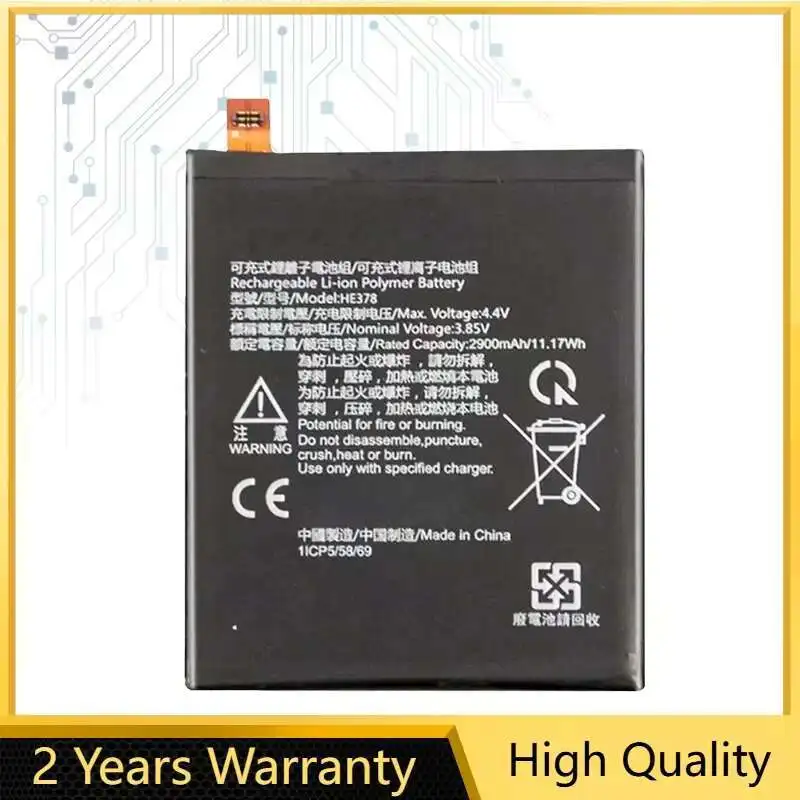 

Литий-ионный аккумулятор HE378 для Nokia HE378