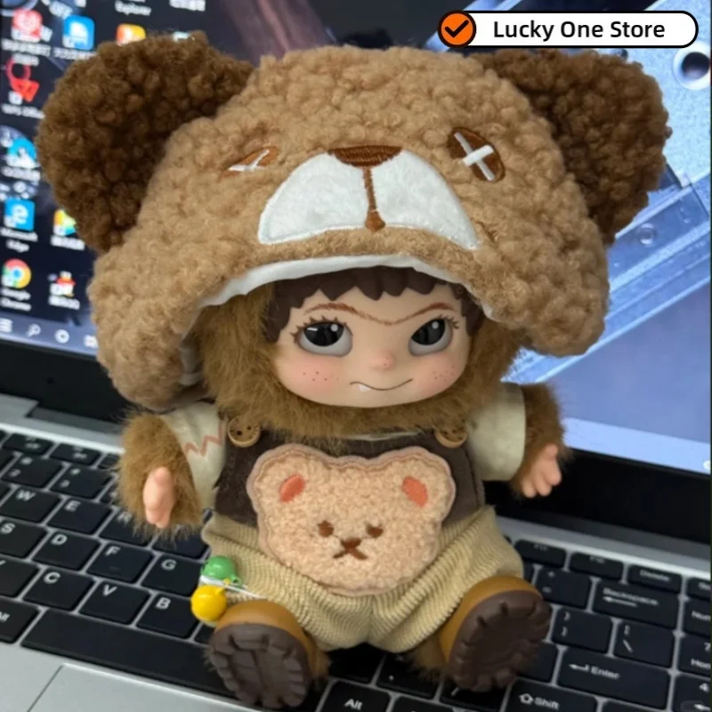 Wakuku 20cm Party Cotton Doll Blind Box Plush Toy Dolls With Hat Clothing Collectible Figures Toys And Hobbies Dolls Accessories