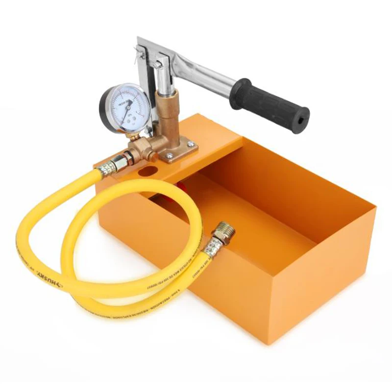 

Yellow 2.5MPa Water Pressure Tester Pipeline Tester 25KG Manual Hydraulic Water Pressure Test Pipeline Tester Pump Machine